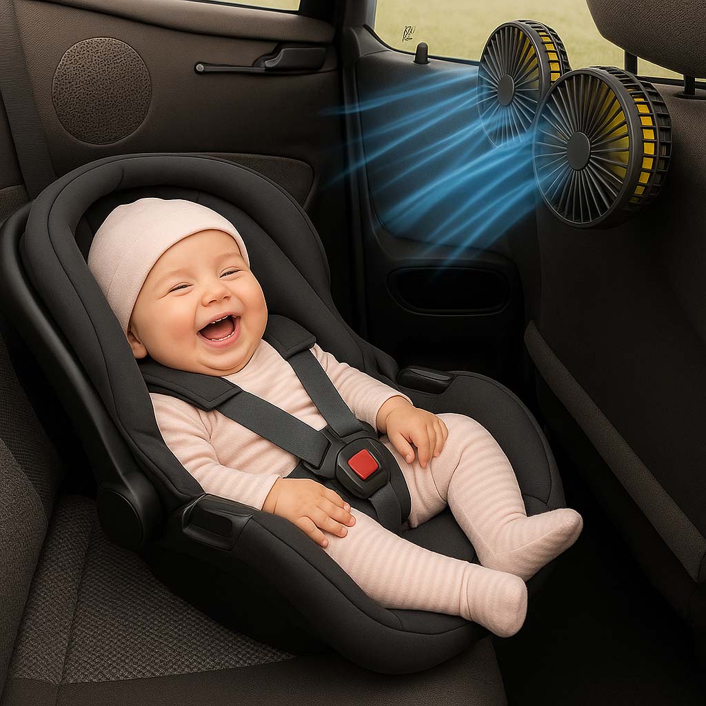 Auto Ventilator für Babys