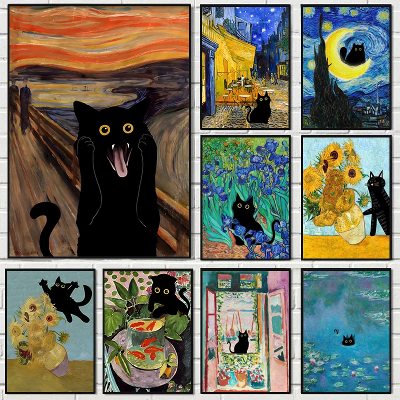 Katzenkunst Klassiker